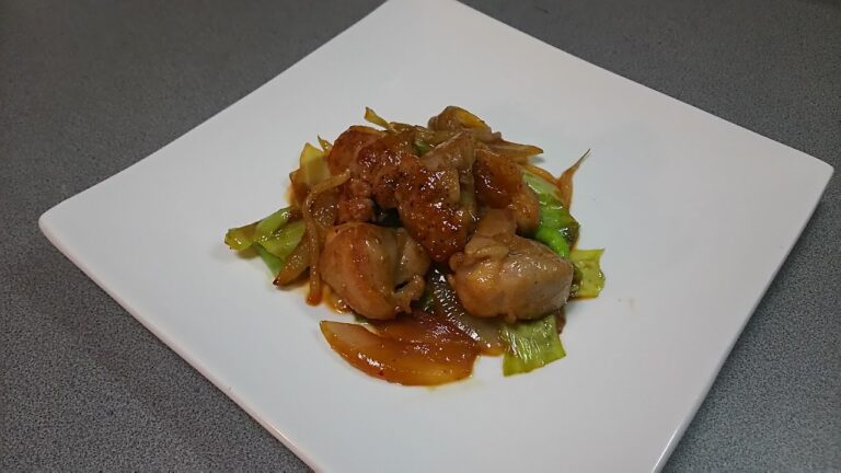 簡単レシピ　超簡単お急ぎの時に使える、焼肉のタレで味付け、美味しいおかず！