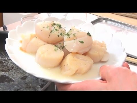 帆立のバター焼き。（篠原 純子。）