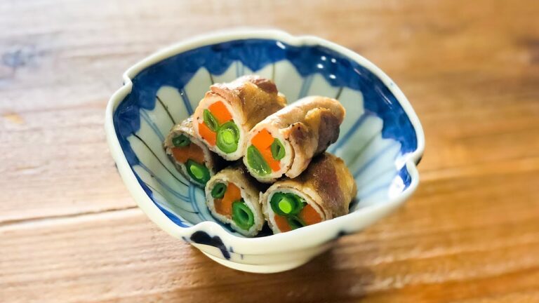 彩り野菜の豚肉巻き【N's KITCHEN】