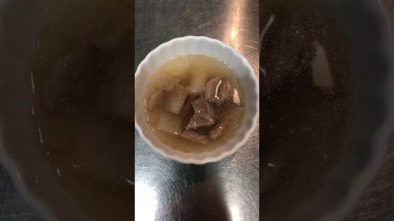 牛肉スープ　 #shorts