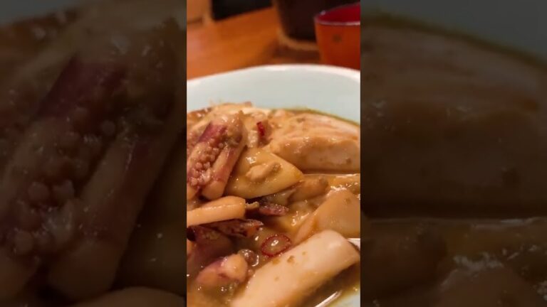 居酒屋の味！イカのワタ煮が最高に美味しすぎる