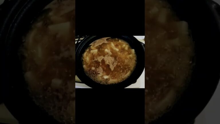 牛肉大根スープ レシピ　ダイジェスト韓国料理　 Beef Radish Soup K-SANAI