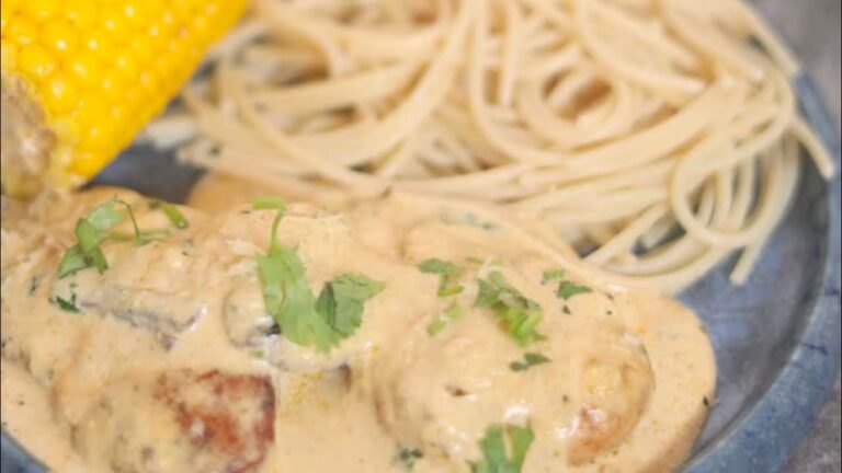 ستيك دجاج بالكريمة لذيييذ 😋✨…… الشيف حصة