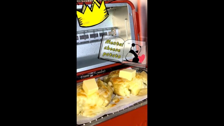 【飯テロ】Mentai cheese potato / 明太チーズじゃがバター