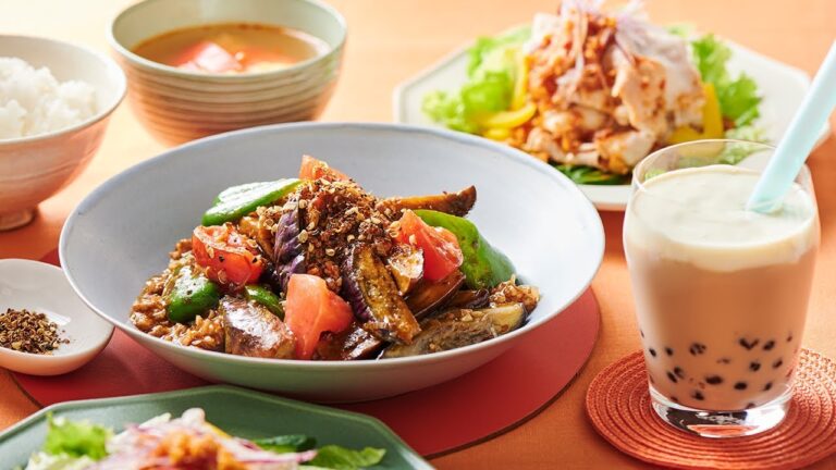 万能調味料を使って野菜たっぷり夏中華＜201907_セレクトクラスBメニュー紹介＞