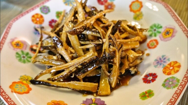 ごぼうのぱりぱりごま【人気料理研究家が教える！簡単レシピ】