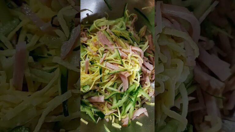 春雨サラダ作ったよ🥗