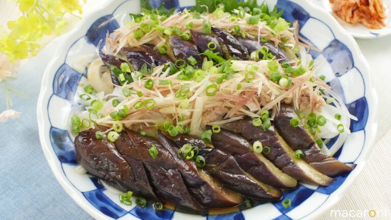 カツオだけじゃない…！とろっと香ばし なすの たたき のレシピ 作り方