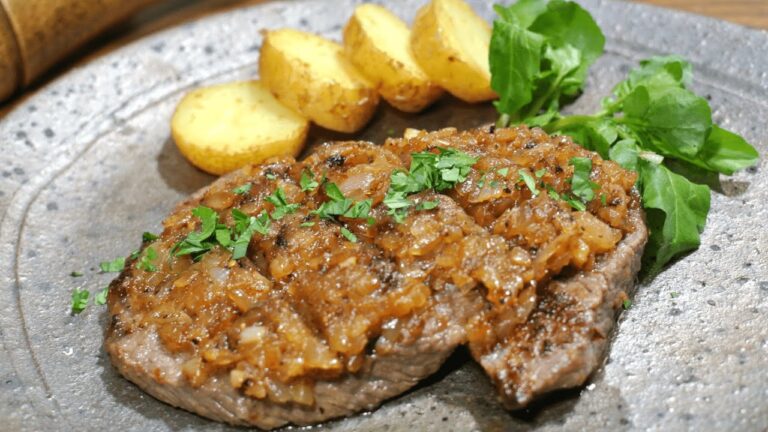 【帝国ホテル出身シェフが教える】シャリアピンステーキの作り方【伝統の味】