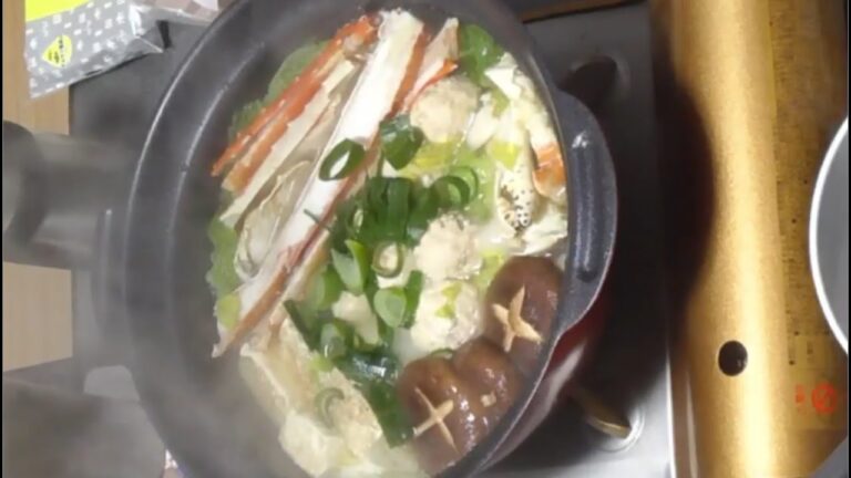 蟹食って酒飲んで歌って今年振り返る【料理雑談】【vlog】