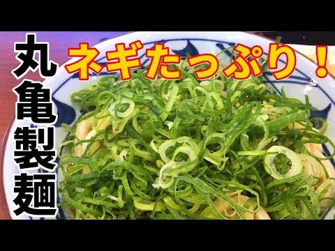 丸亀製麺のメニュー 坦々うどんにネギをたっぷり入れて食べたら美味すぎた！丸亀製麺の美味しい食べ方 #Shorts