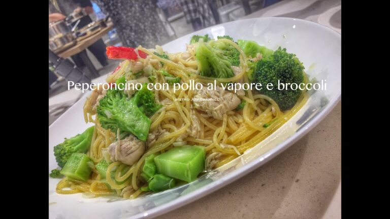 蒸し鶏とブロッコリーのペペロンチーノ(BISTRO JUN CHANNEL vol.5)