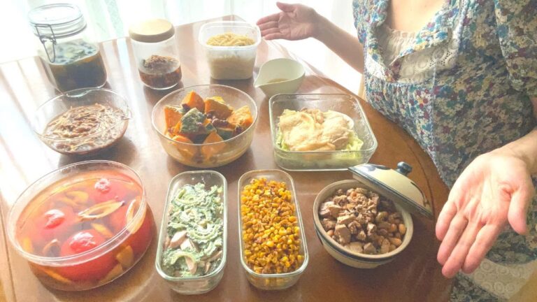 アレンジ自在！夏休みの和食作り置き【簡単レシピ１０品】