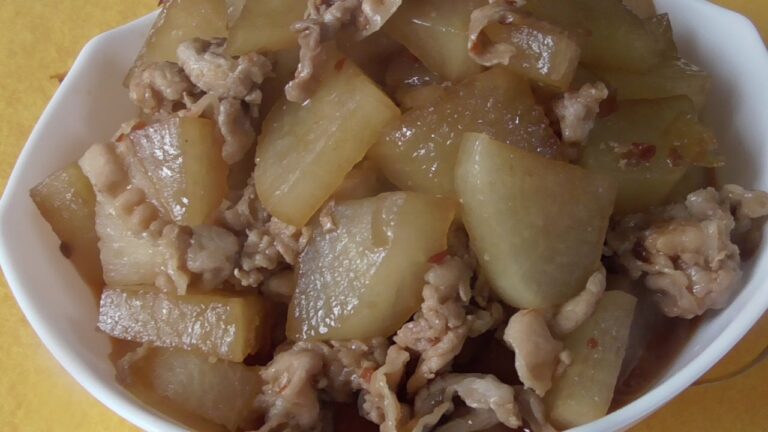 【絶品】豚こま大根作った