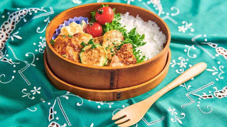 冷めてもしっとりささみとズッキーニのレモンピカタ