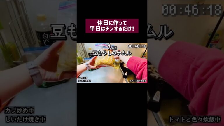 1週間分11品をまとめて作る！ #お弁当おかず #作り置き #つくりおき