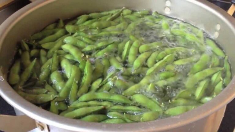 枝豆の簡単な茹でかた
