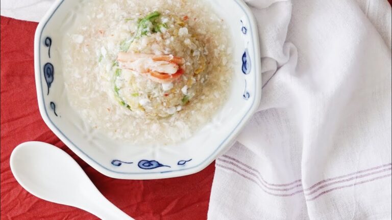 【アツアツ】あんかけ蟹レタスチャーハン