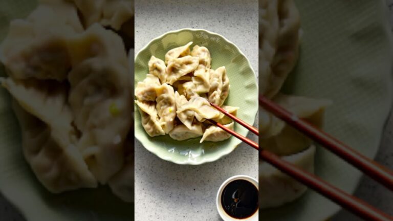 Day 100 of 100 野菜水餃子 #100日間のレシピシェア