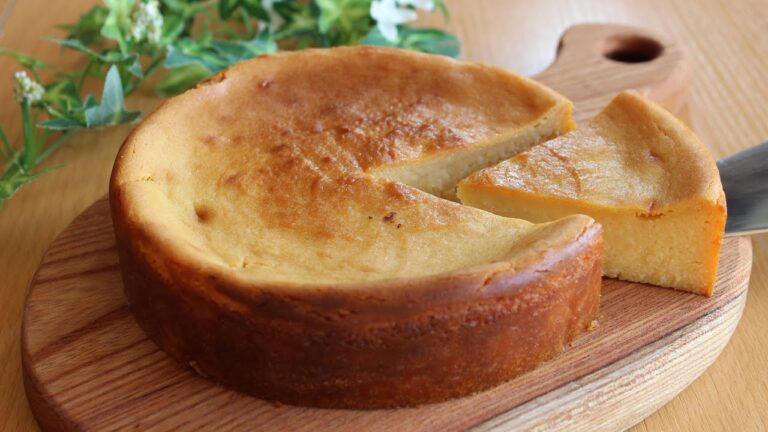 超濃厚!!サツマイモのチーズケーキの作り方