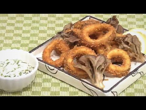 変わりイカリング　メカブタルタルソース