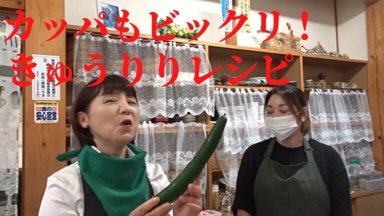 カッパもビックリ❣きゅうりづくし！とよたまさんぽ番外編～きゅうり～