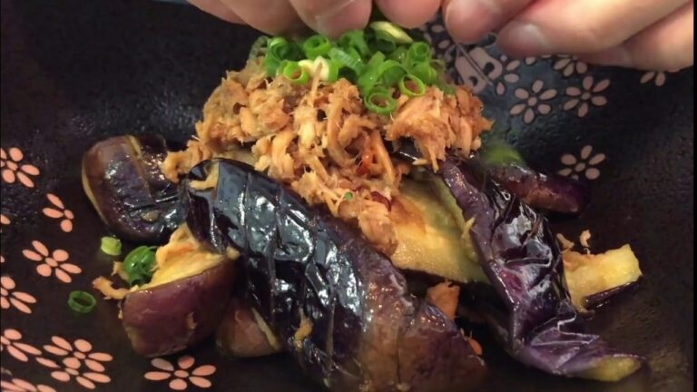 茄子とツナの甘辛炒め♪  1品.com