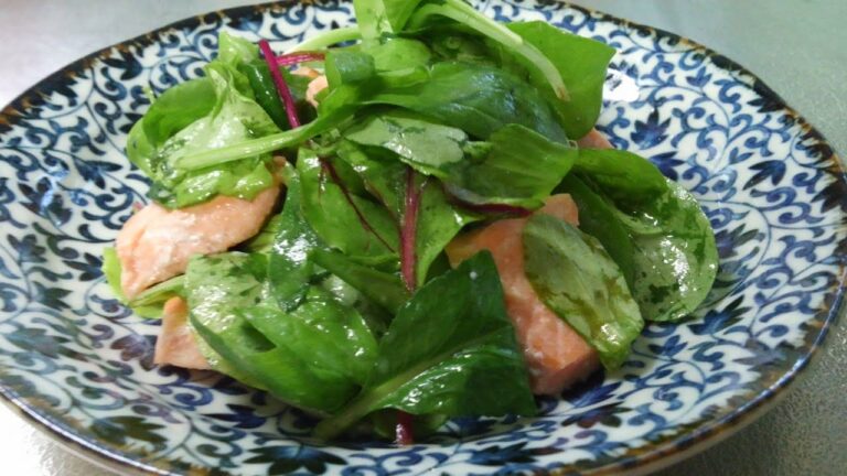 サーモントラウトのおかずサラダ