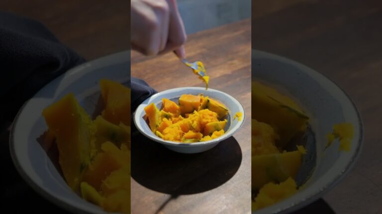 かぼちゃとクリームチーズのサラダの作り方 #shorts  #簡単レシピ #かぼちゃ #サラダ