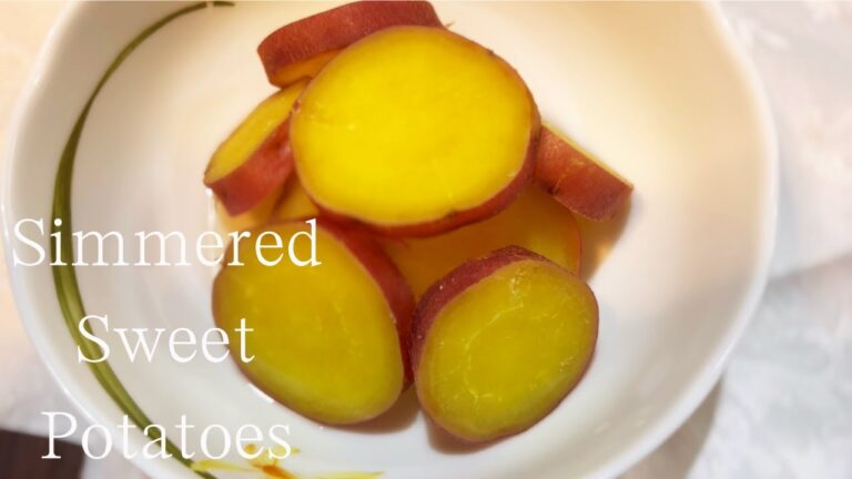 ほくほく美味しいさつまいもの甘煮