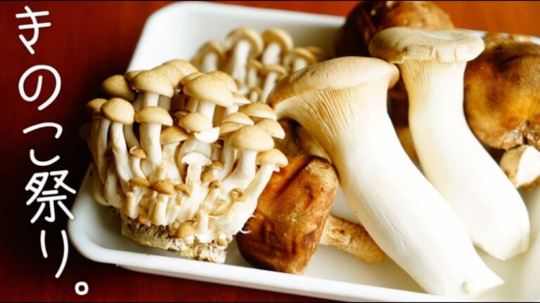 【おつまみ】簡単きのこ料理祭り。7種【作り置き惣菜】