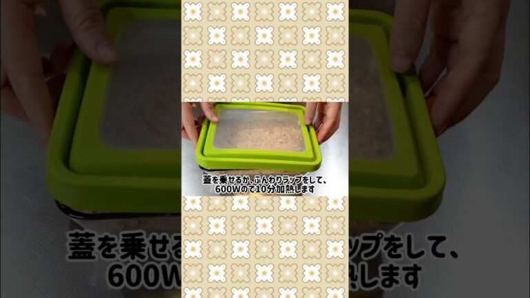 元日の夜は簡単レンチン豆腐ハンバーグ#簡単レシピ #レシピ #ハンバーグ