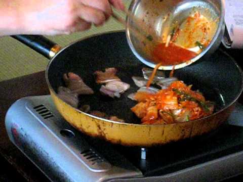 豆腐キムチ作り方１