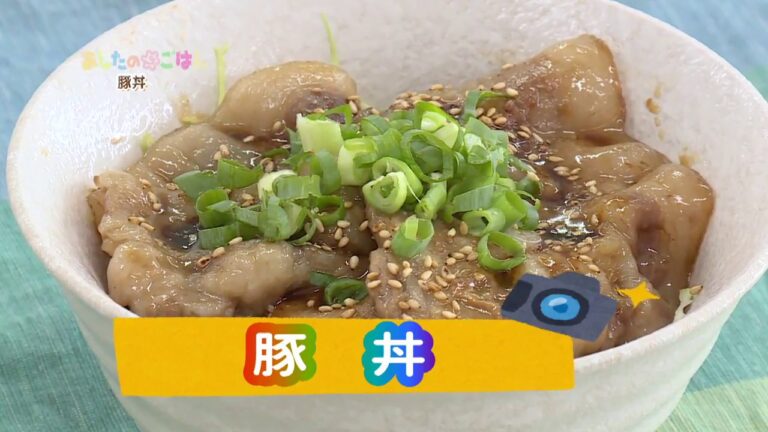 あしたのまるごはん　豚丼