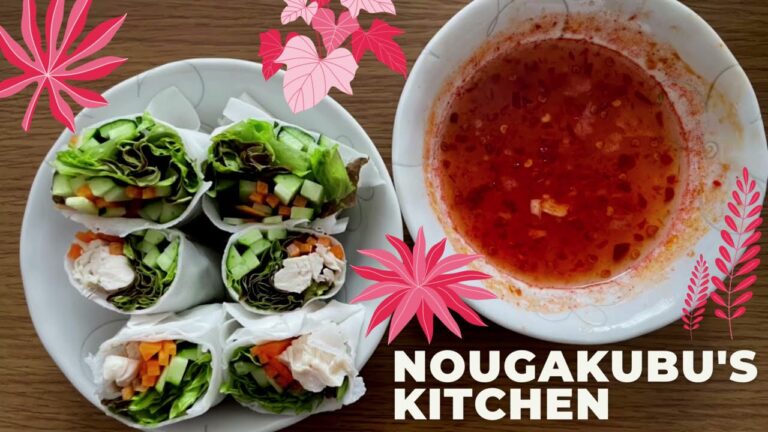 長大農楽部 とれたて野菜で作る！　サニーレタスの生春巻き