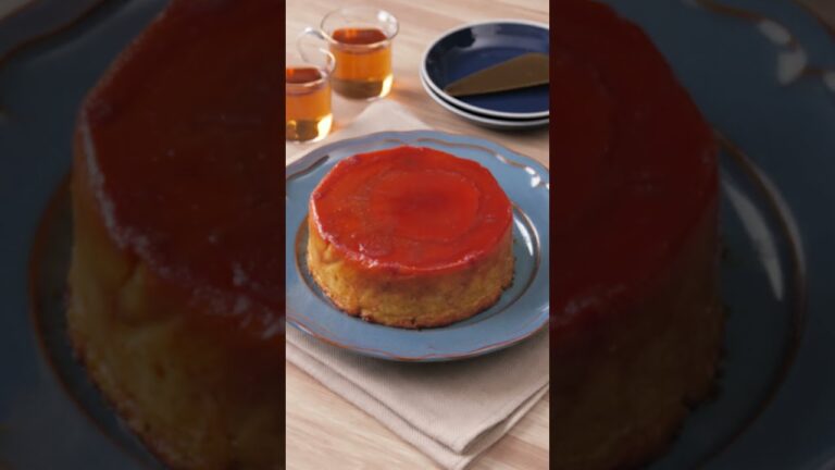 さつまいものプリンケーキ| Sweet potato pudding cake #さつまいも #ケーキ