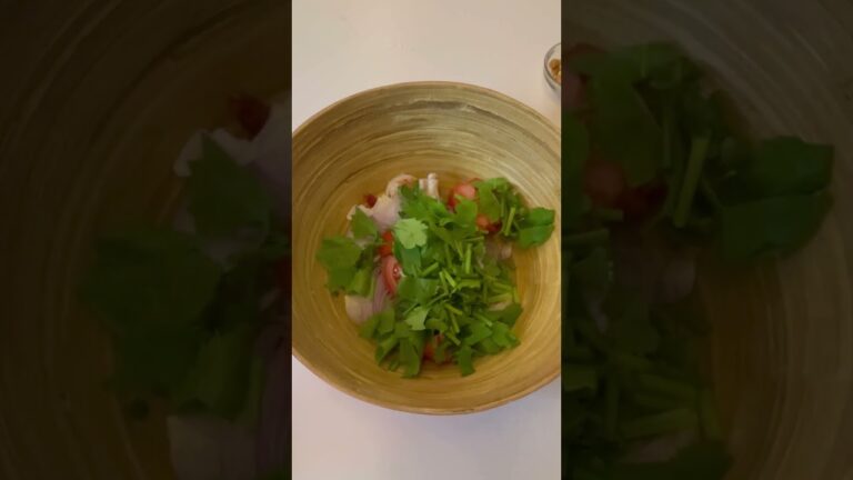春雨がもっちもちでつるるん　タイ料理・ヤムウンセン /春雨サラダ/ยำวุ้นเส้น