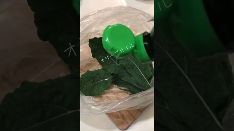 カーボロネロ(黒キャベツ)の簡単で美味しい食べ方 #shorts #無農薬#家庭菜園