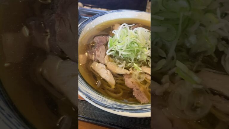 花いずみ | 冷たい肉そば | 蕎麦 #山形グルメ