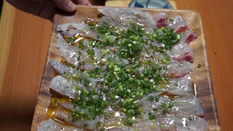 【超簡単おすすめカルパッチョ】