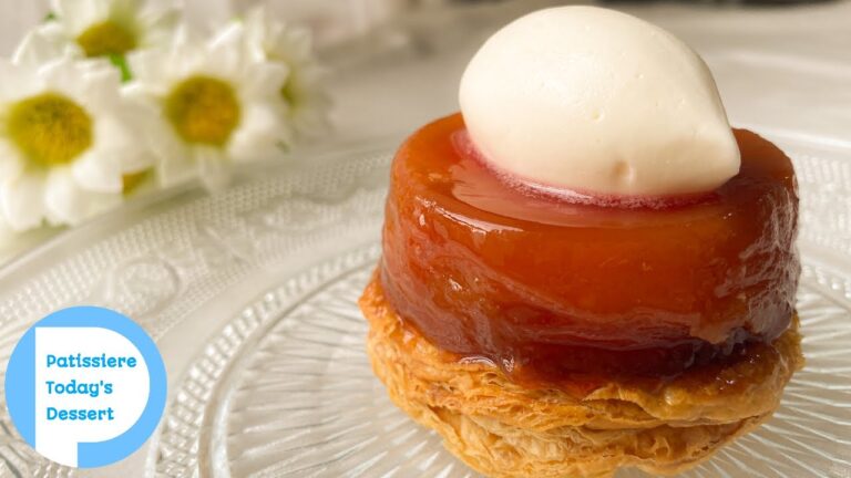 【りんご好きパティシエ】一番おいしい！タルトタタンの作り方 Tarte Tatin