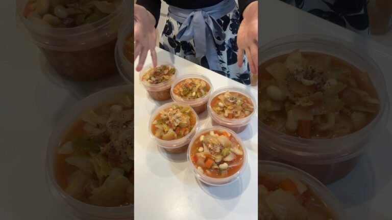 正月太り解消！脂肪燃焼スープを5日分冷凍ストックしておく。#ダイエットレシピ#正月太り解消 #脂肪燃焼スープ