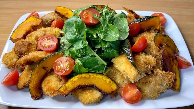 【料理レシピ】 フライドチキンサラダ / Fried chicken salad