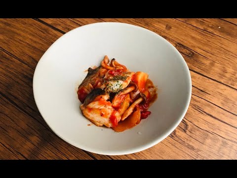 【ローファットダイエット】じゃがいもとタラのトマト煮込み