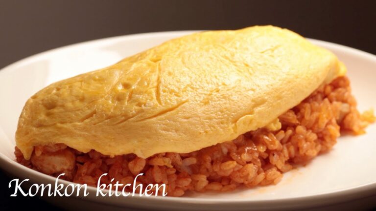 【オムライス】初心者でも失敗しない基本のオムライスの作り方 | How to make a basic omelette without fail, even for beginners