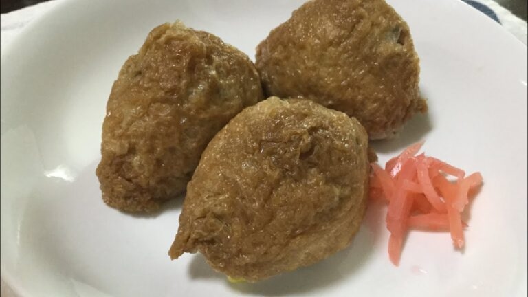 いなり寿司の作り方教えます❤️たくあんと朝熊小菜を入れて雑穀米で酢飯です😋