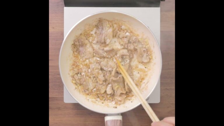 ジューシーなお肉をシンプルな味付けで ネギたっぷり！ 塩ダレ豚丼 #cooking  #簡単レシピ #スタミナ丼