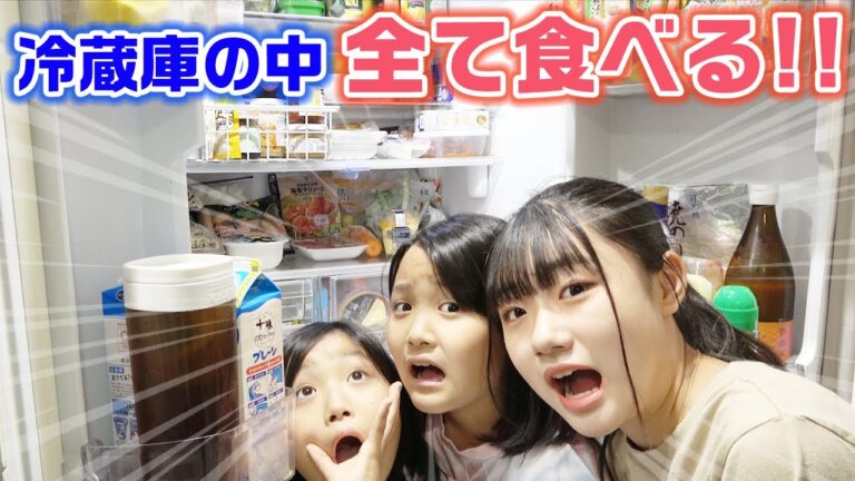 【大食い】冷蔵庫の中身全て食べきれるまで終われませんをやってみた結果・・・