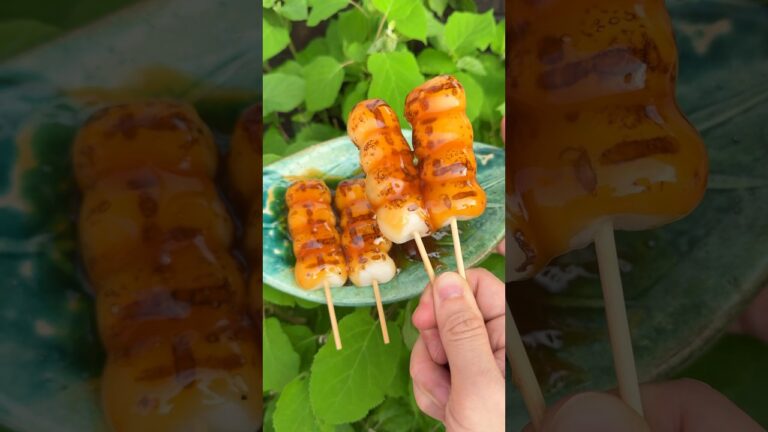 究極までにもちもち！こだわりの手焼きみたらし団子🍡 #東京グルメ #japanesefood