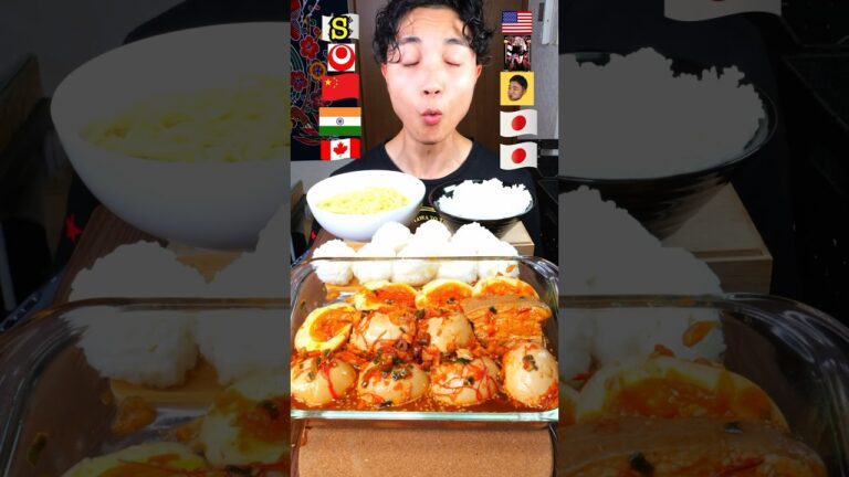 大量の麻薬卵を食べたら逝った#shorts #asmr